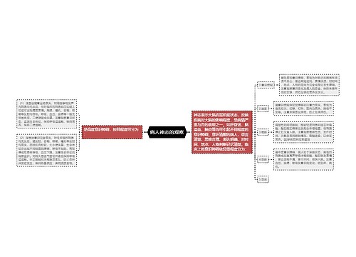 病人神志的观察