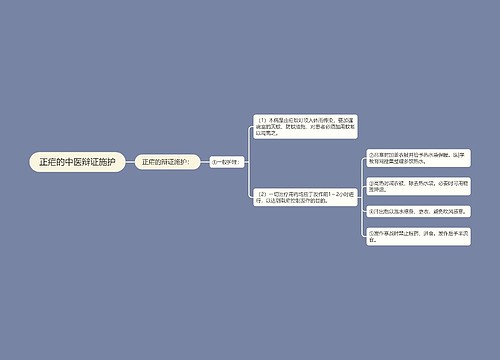 正疟的中医辩证施护