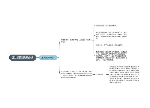 足太阳膀胱经介绍