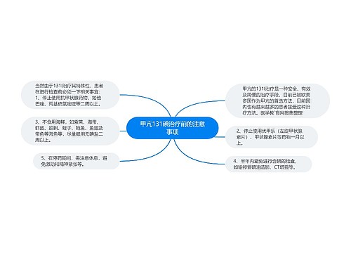 甲亢131碘治疗前的注意事项