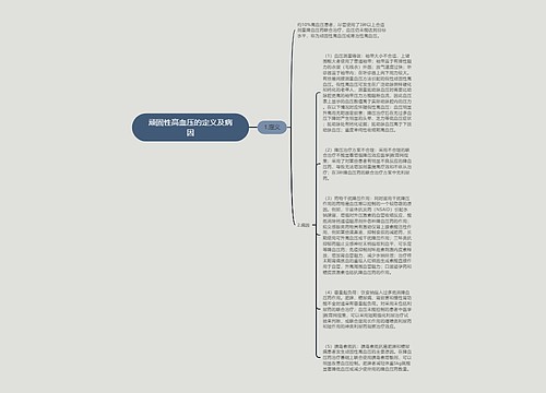 顽固性高血压的定义及病因