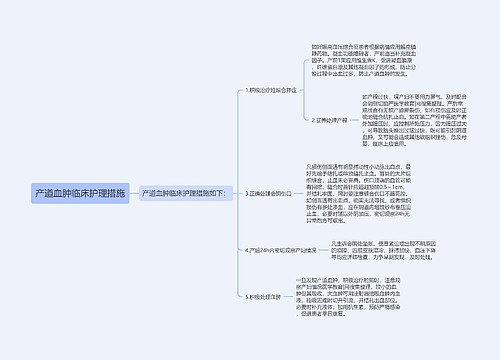 产道血肿临床护理措施