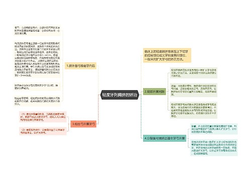 轻度牙列拥挤的矫治