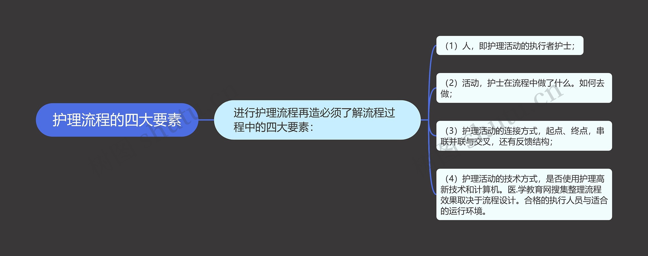 护理流程的四大要素