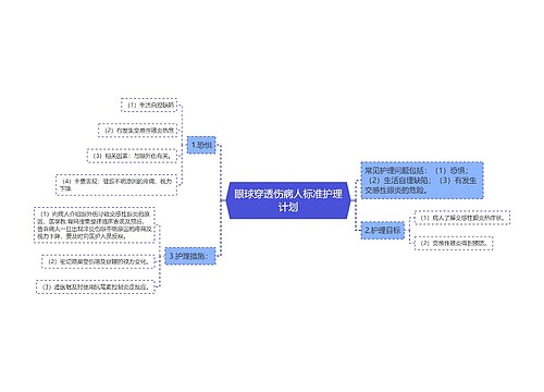 眼球穿透伤病人标准护理计划