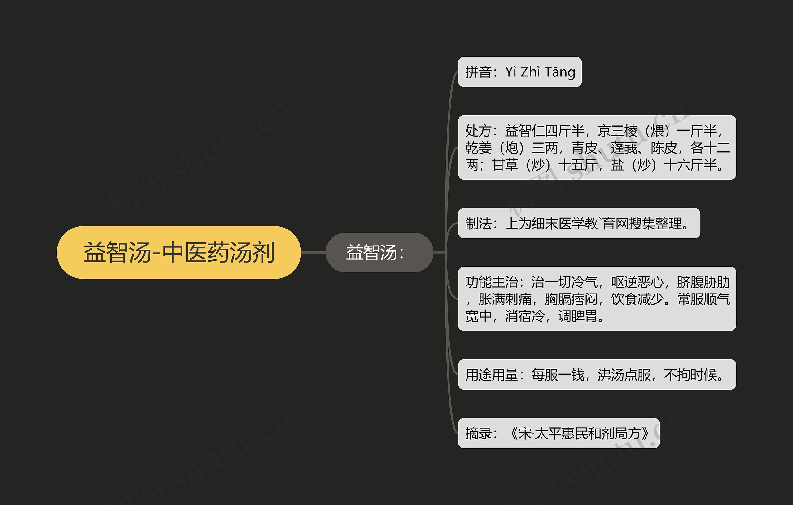 益智汤-中医药汤剂 益智汤-中医药汤剂