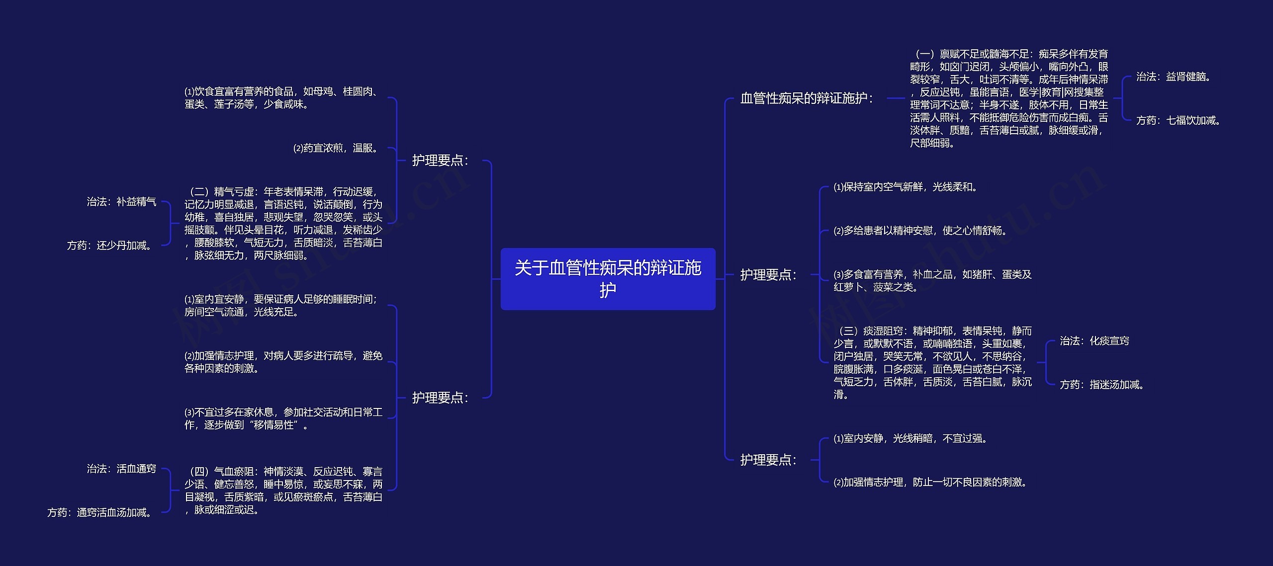 关于血管性痴呆的辩证施护