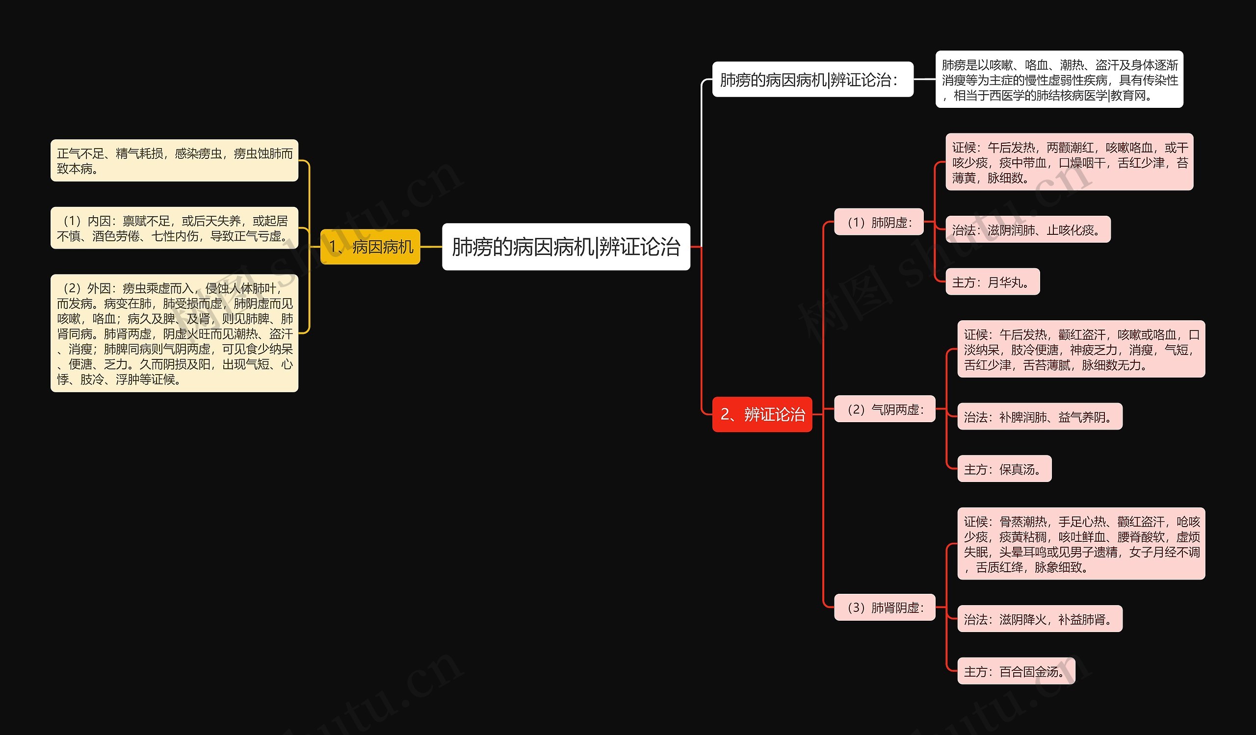 肺痨的病因病机|辨证论治 肺痨的病因病机|辨证论治
