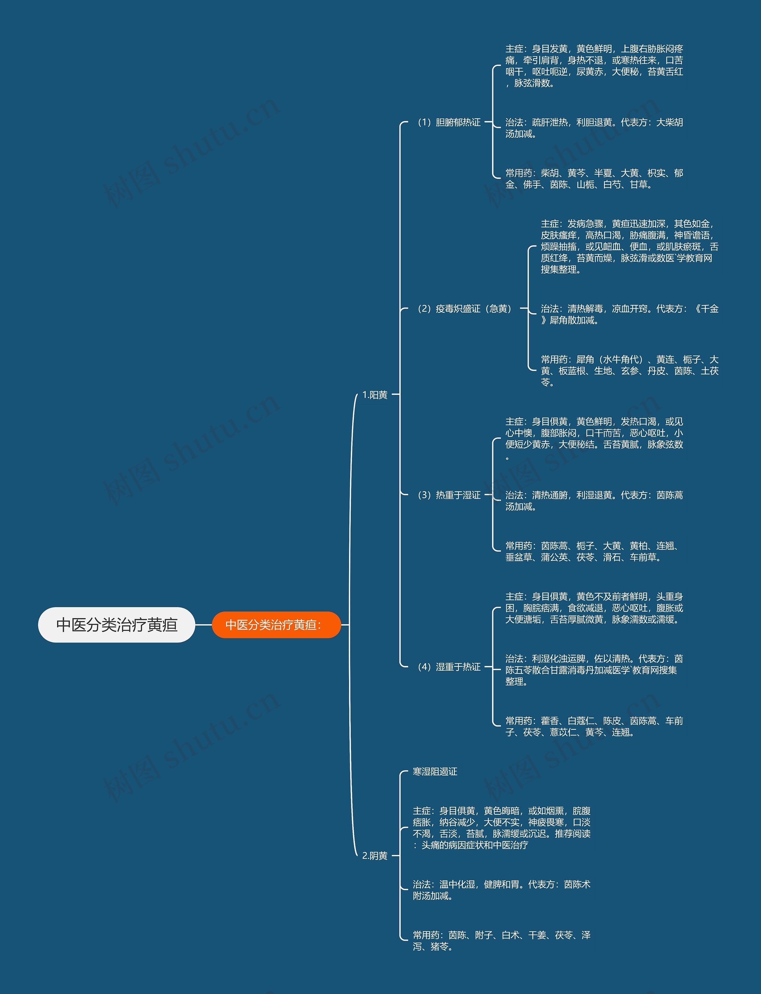 中医分类治疗黄疸 中医分类治疗黄疸