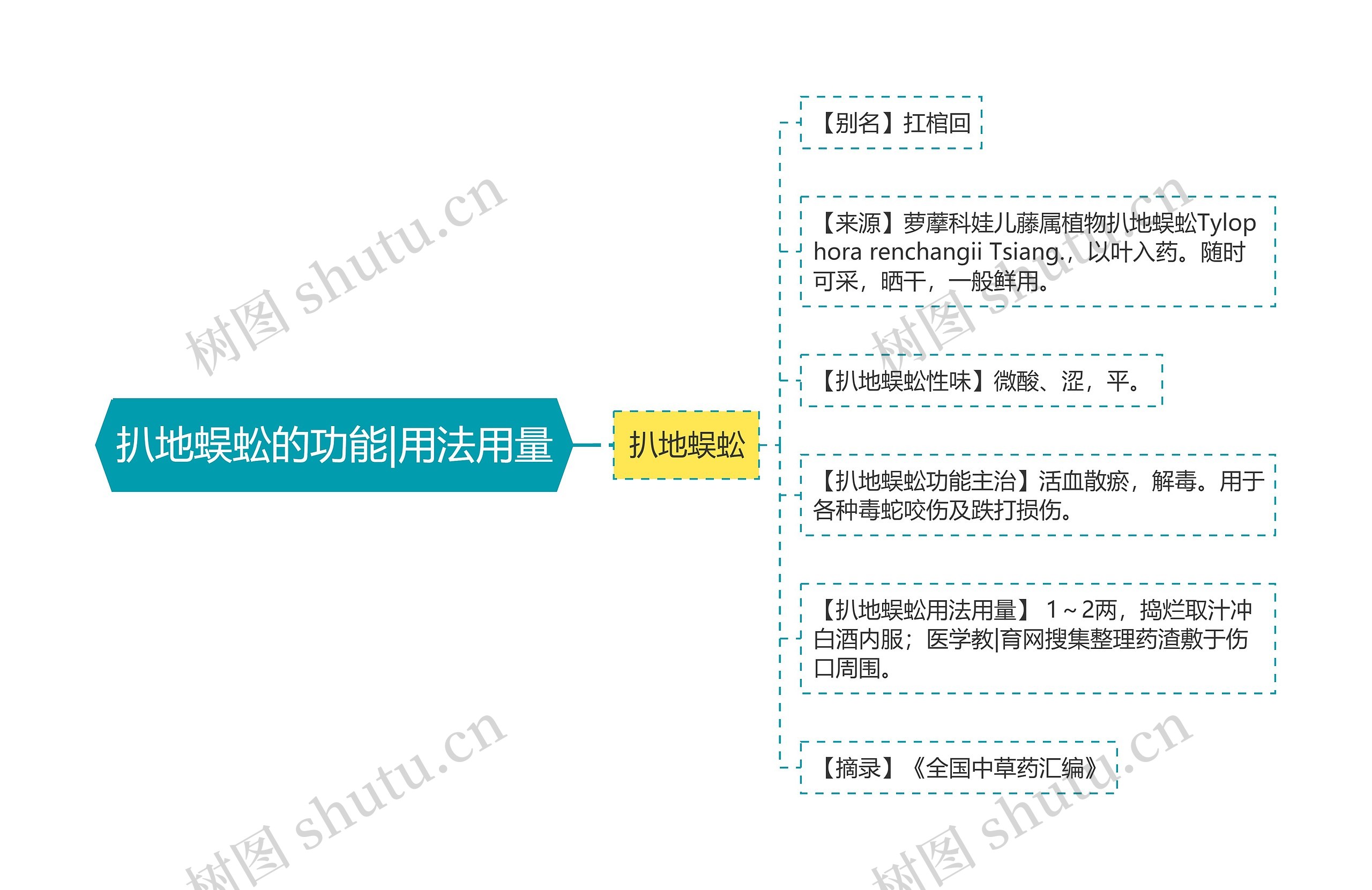 扒地蜈蚣的功能|用法用量