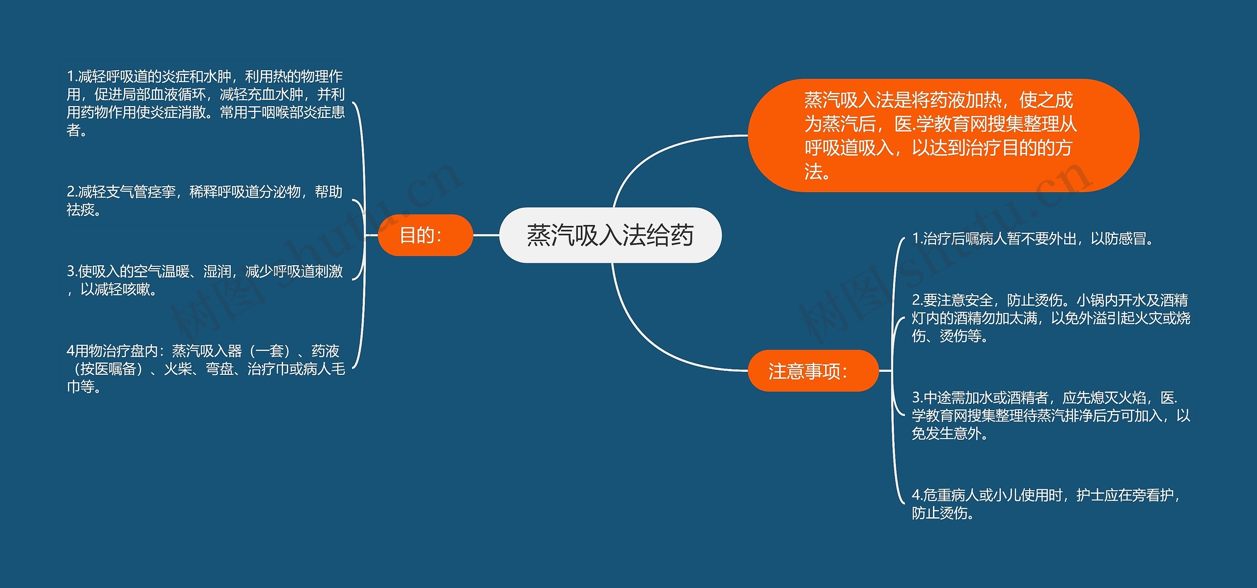 蒸汽吸入法给药