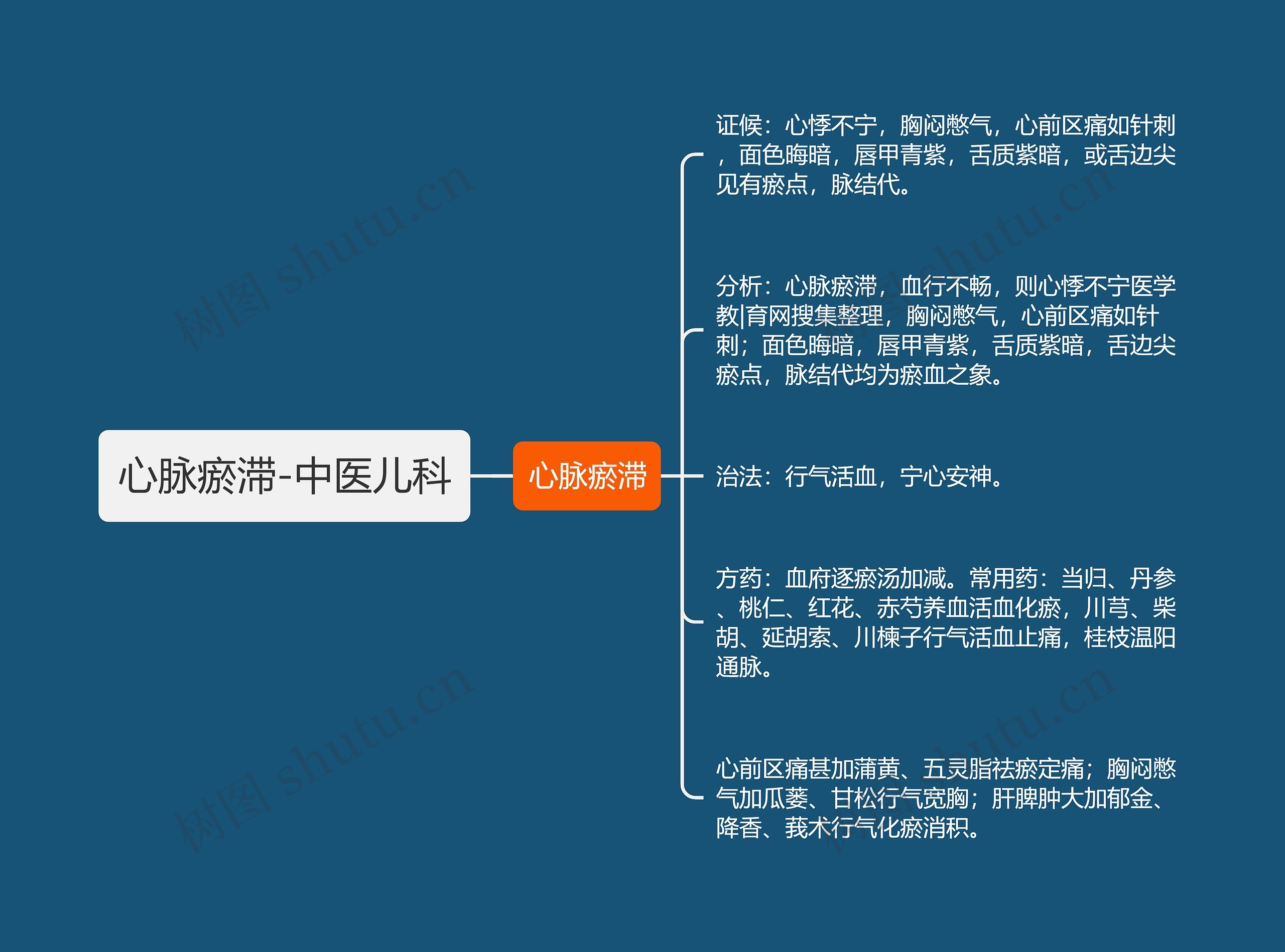 心脉瘀滞-中医儿科