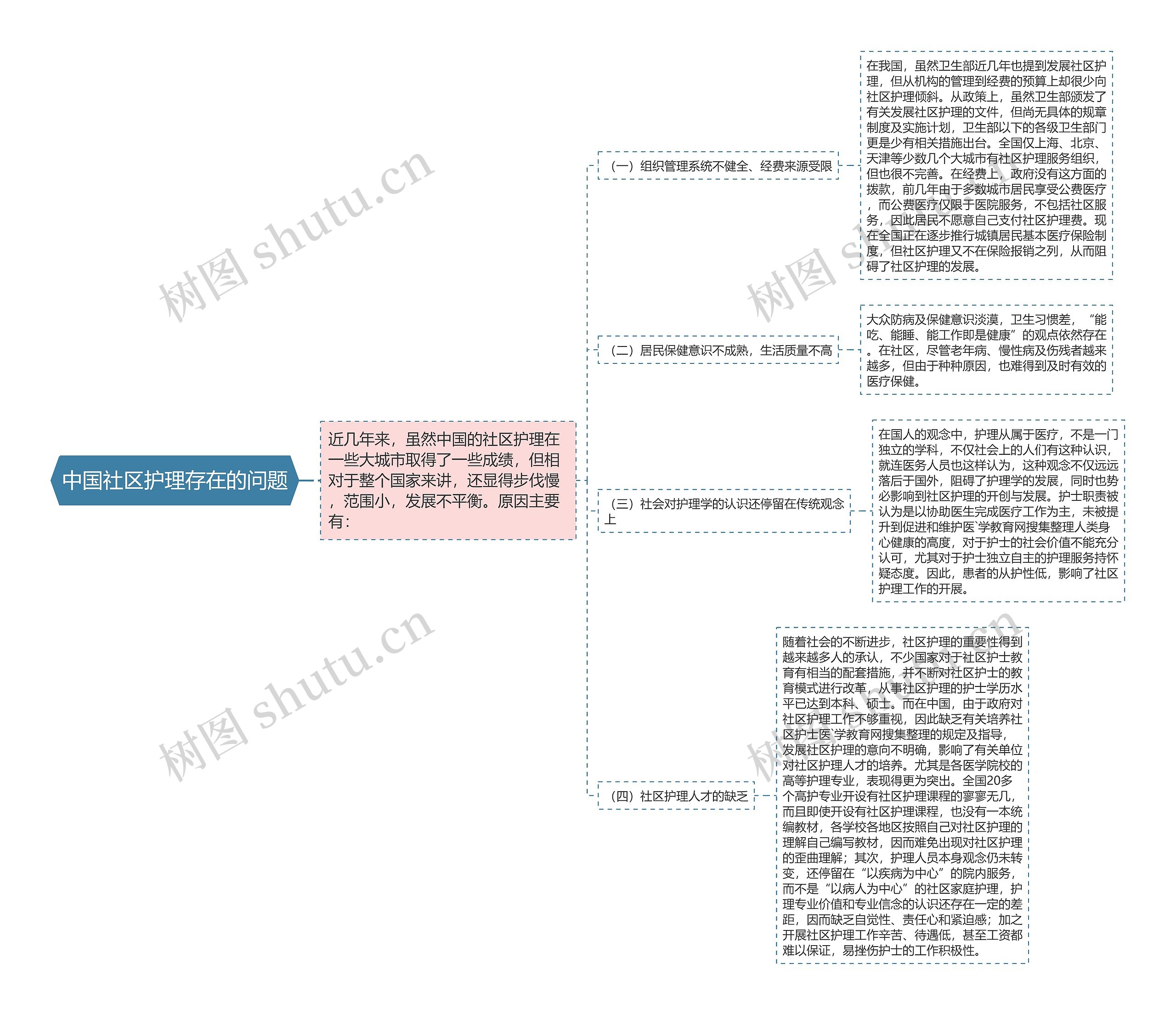 中国社区护理存在的问题