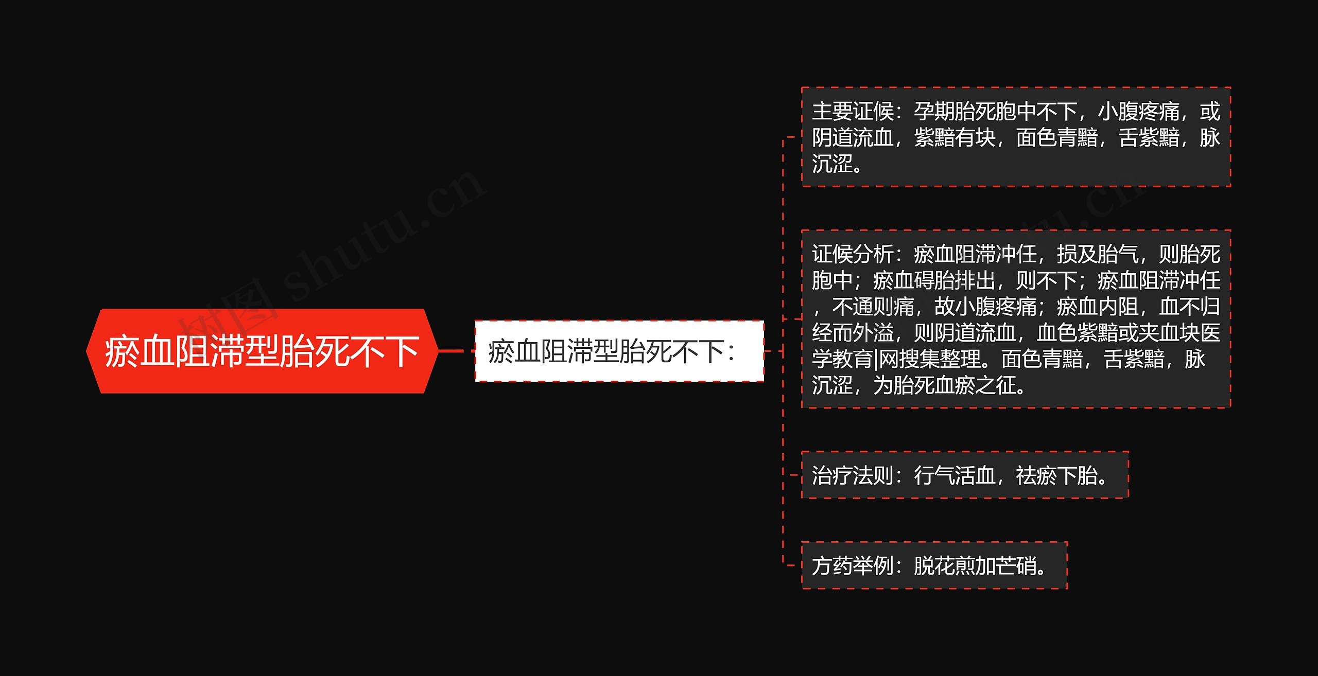 瘀血阻滞型胎死不下 瘀血阻滞型胎死不下
