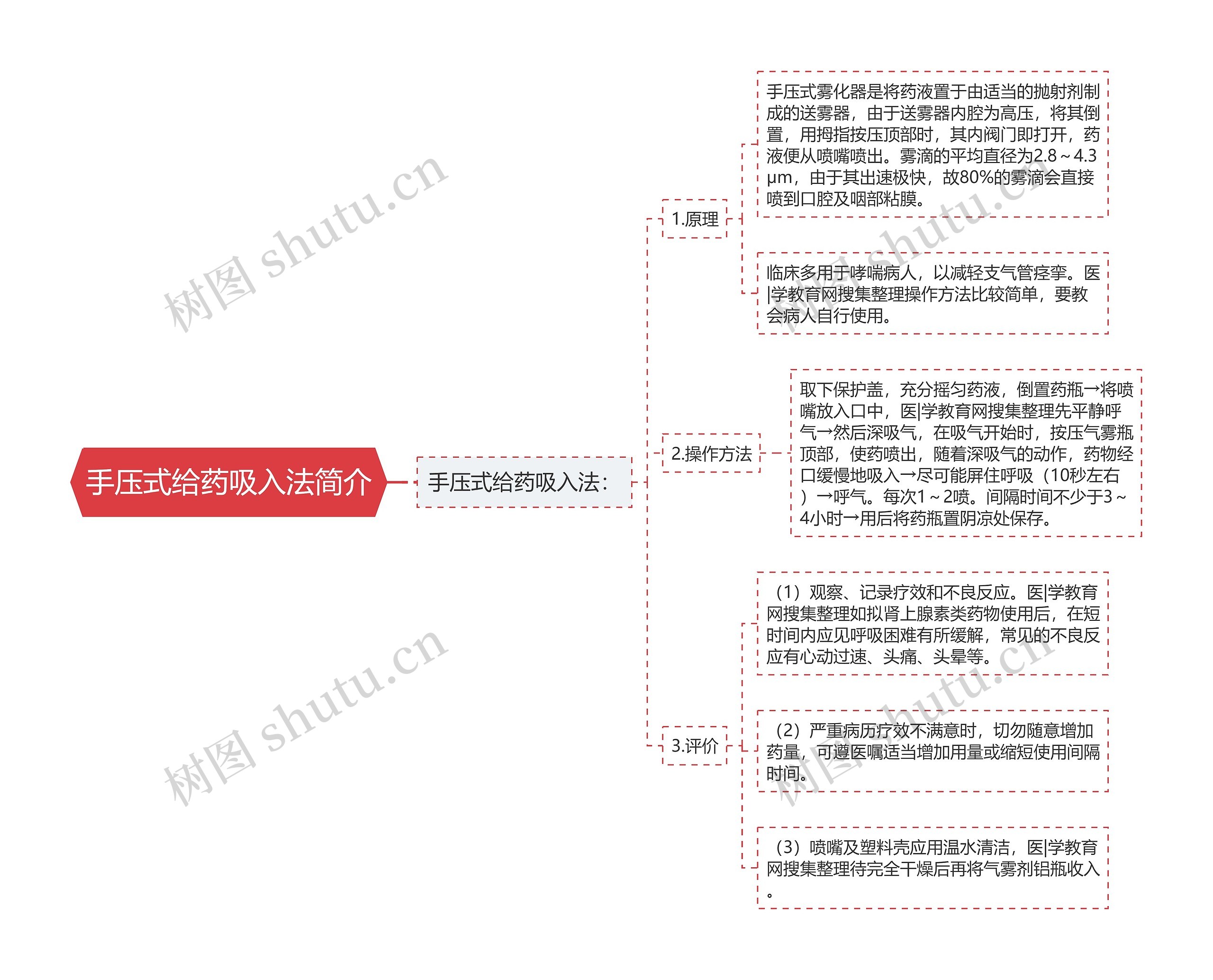 手压式给药吸入法简介