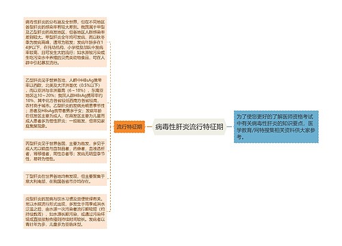 病毒性肝炎流行特征期