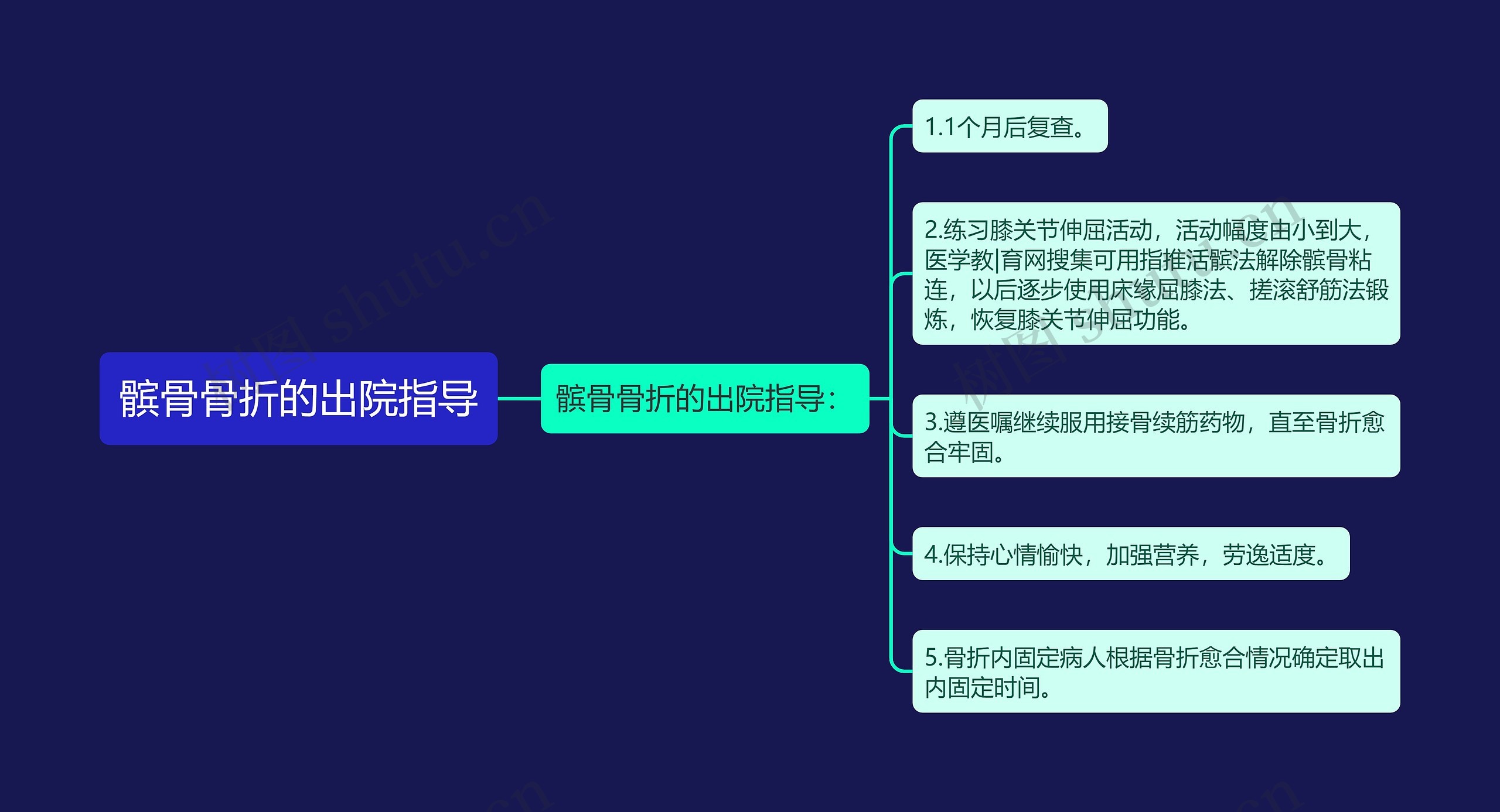 髌骨骨折的出院指导 髌骨骨折的出院指导