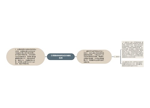 巨细胞病毒感染症的辅助检查