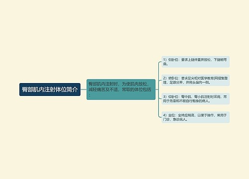 臀部肌内注射体位简介
