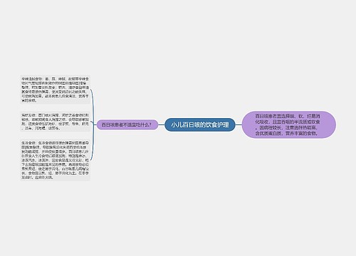 小儿百日咳的饮食护理