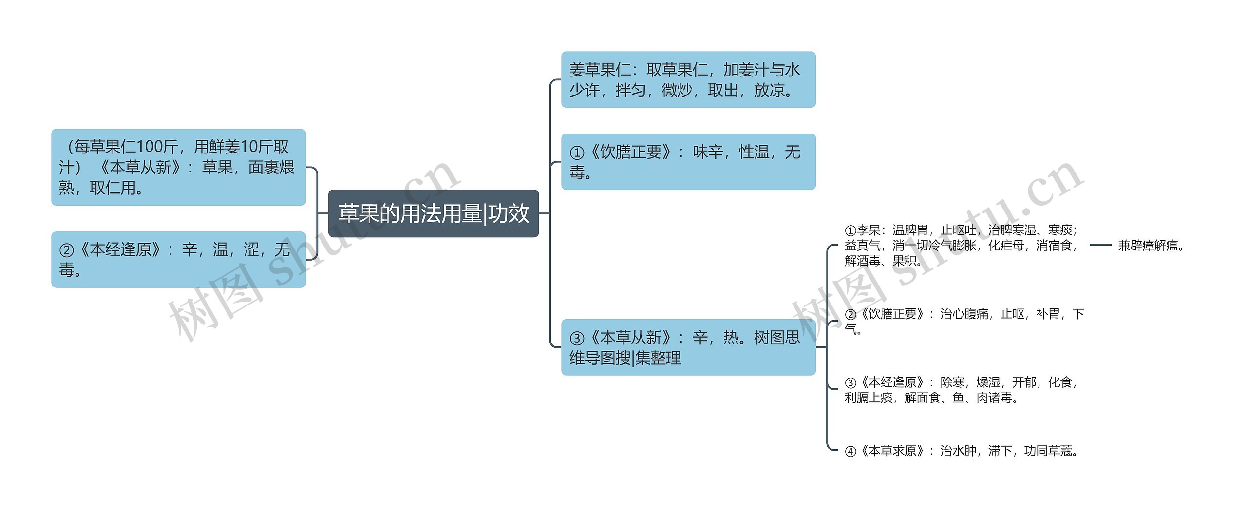 草果的用法用量|功效