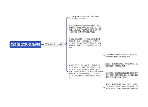 酒渣鼻的症状-五官护理