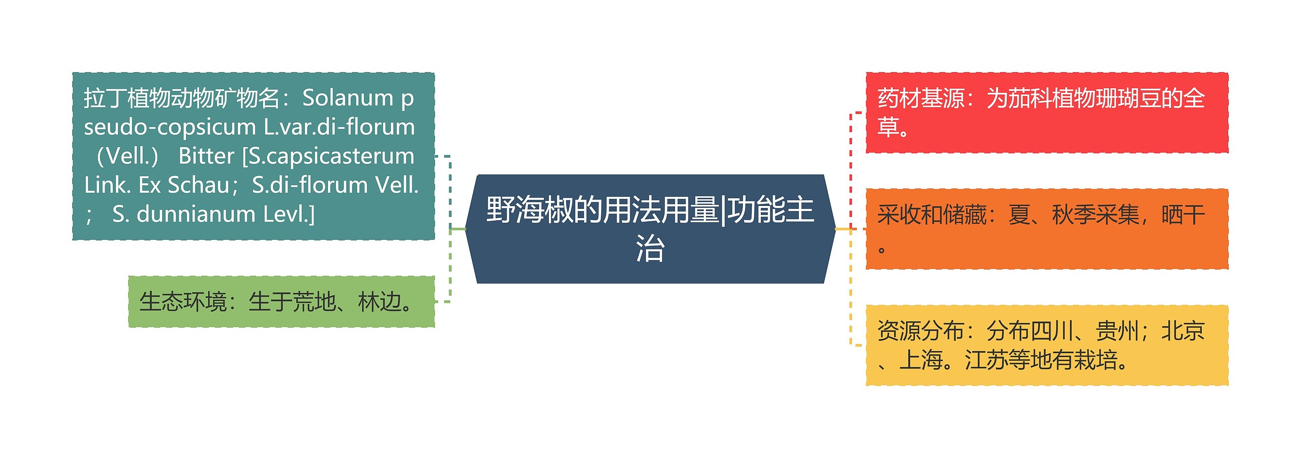 野海椒的用法用量|功能主治 野海椒的用法用量|功能主治