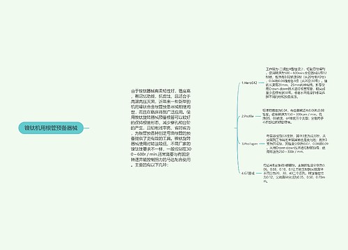 镍钛机用根管预备器械