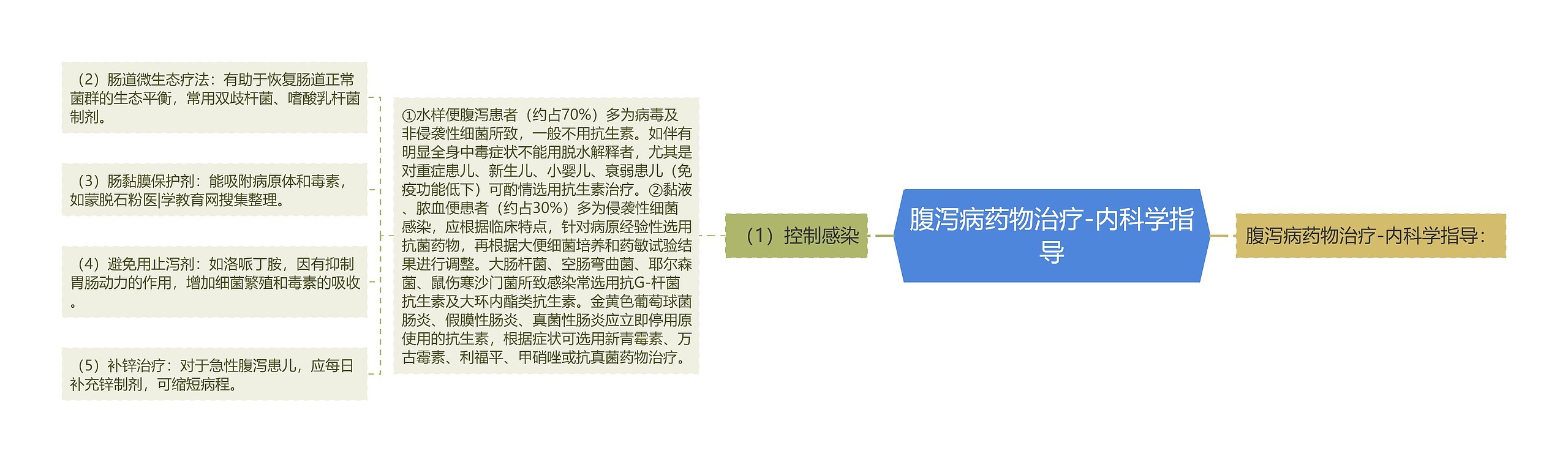 腹泻病药物治疗-内科学指导 腹泻病药物治疗-内科学指导