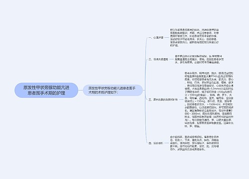 原发性甲状旁腺功能亢进患者围手术期的护理