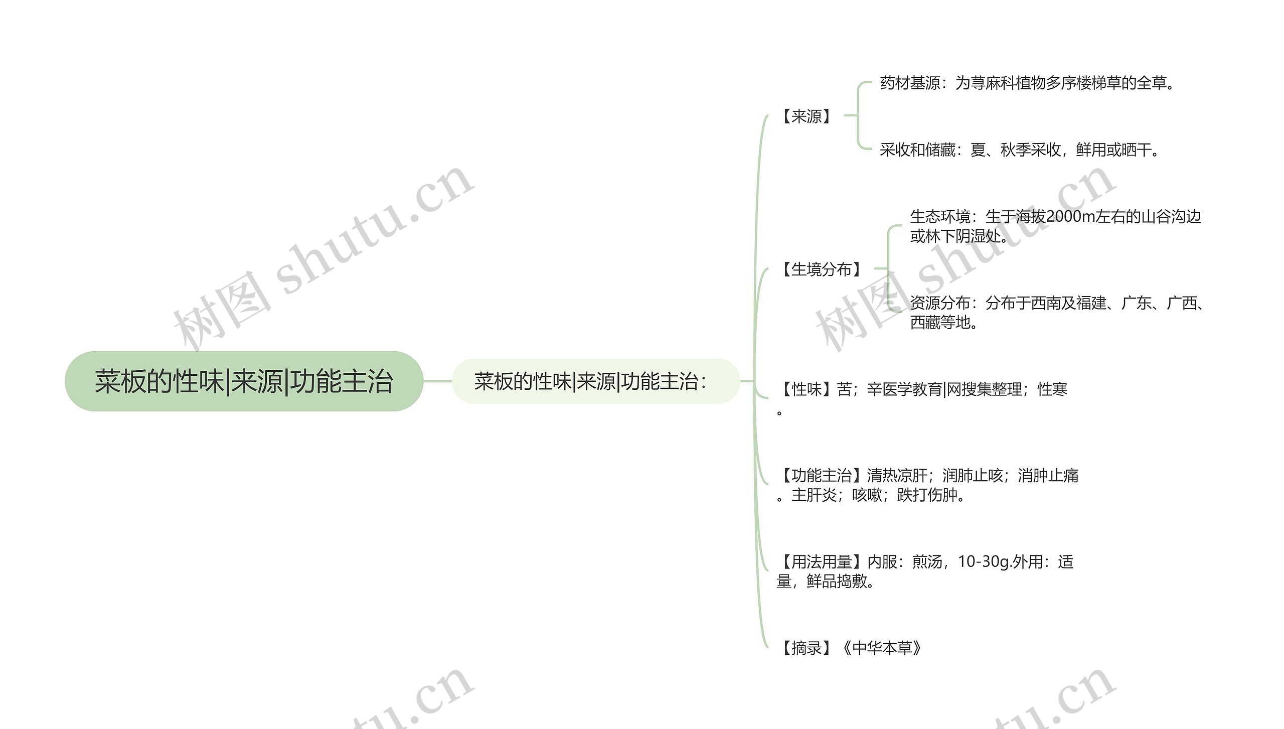 菜板的性味|来源|功能主治 菜板的性味|来源|功能主治