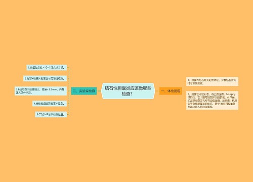 结石性胆囊炎应该做哪些检查？