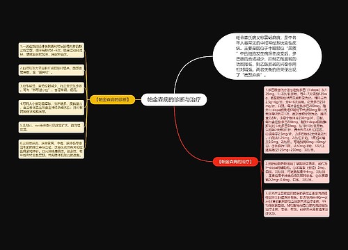 帕金森病的诊断与治疗