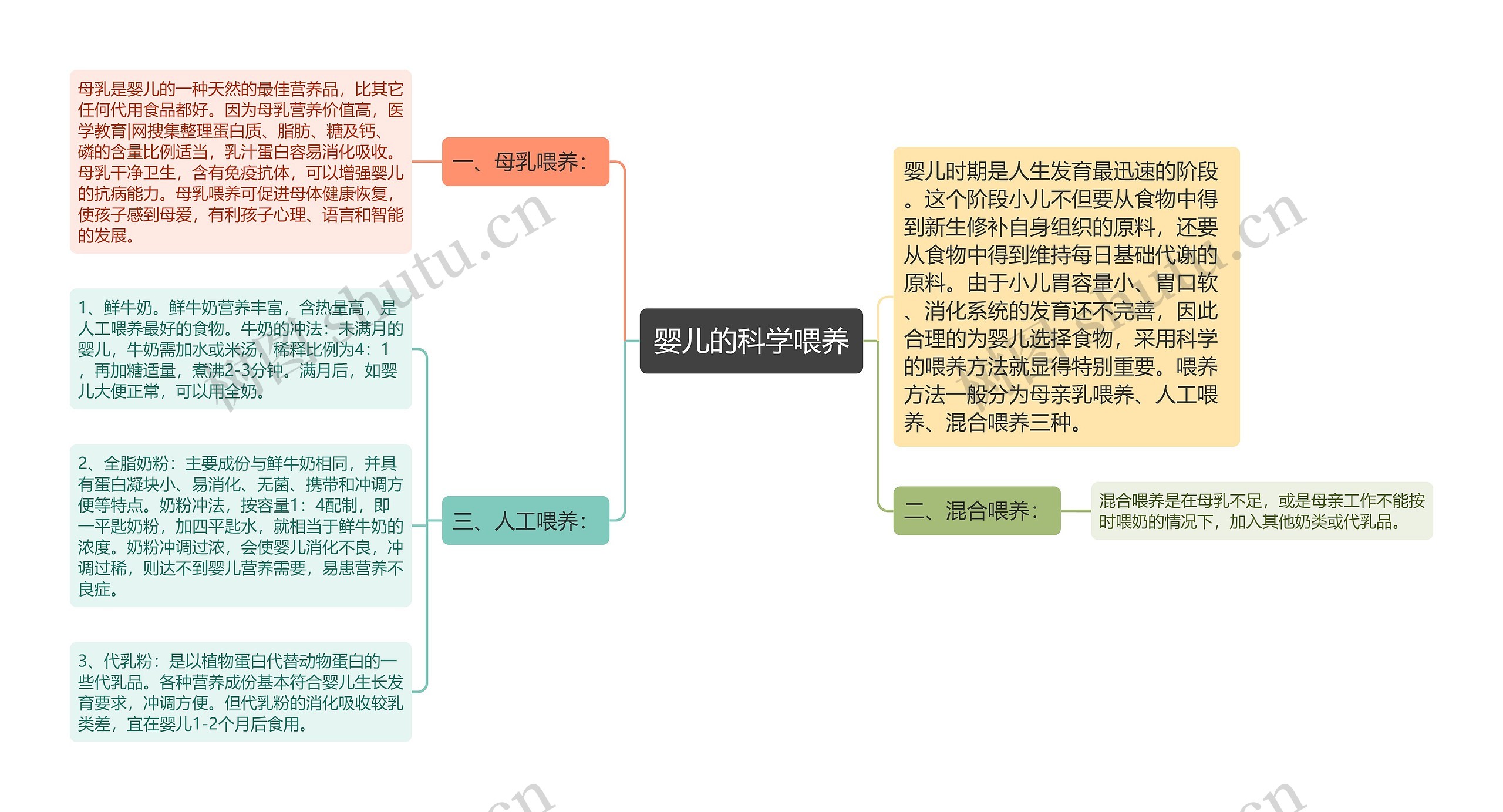 婴儿的科学喂养