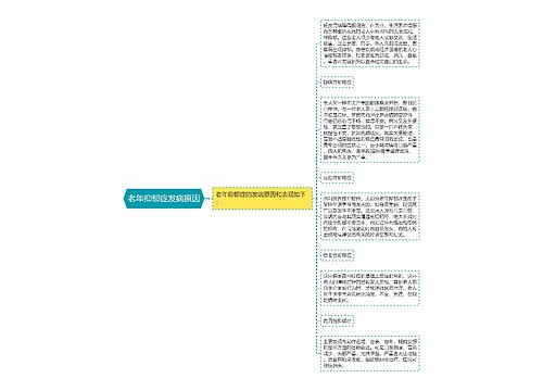 老年抑郁症发病原因