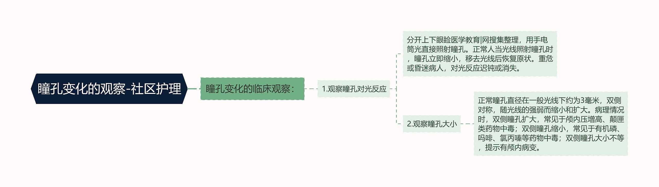 瞳孔变化的观察-社区护理