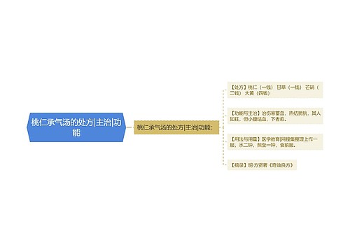 桃仁承气汤的处方|主治|功能