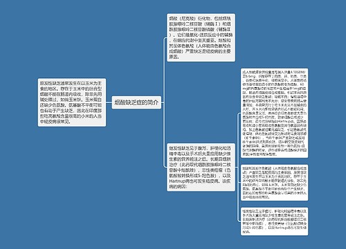 烟酸缺乏症的简介