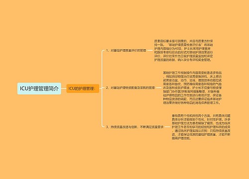 ICU护理管理简介