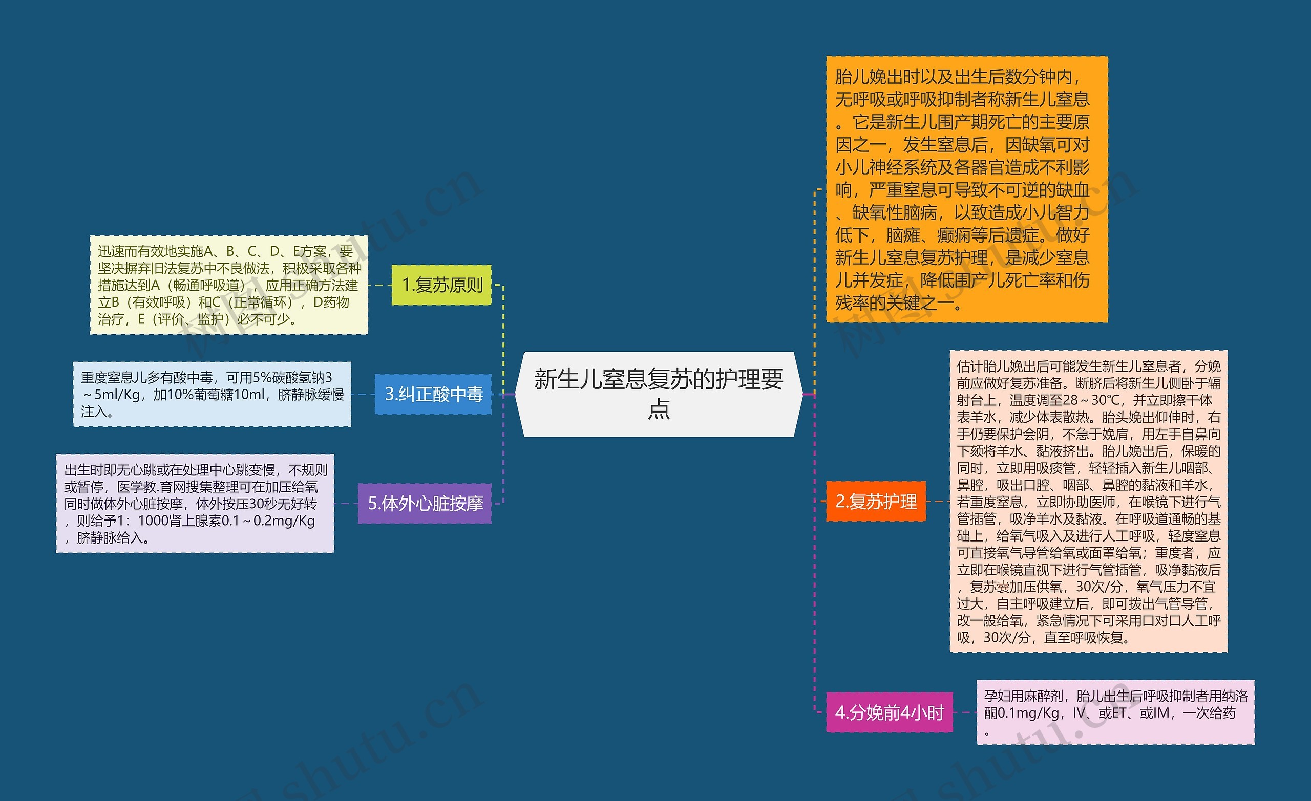 新生儿窒息复苏的护理要点