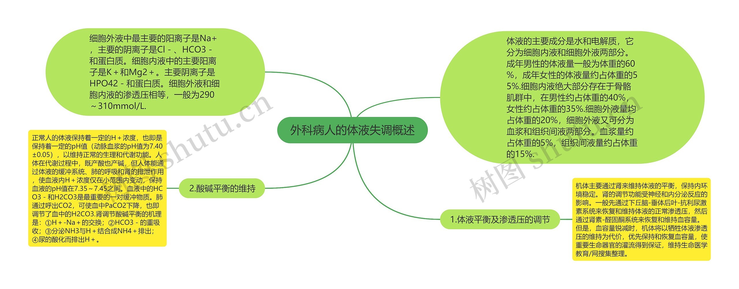 外科病人的体液失调概述