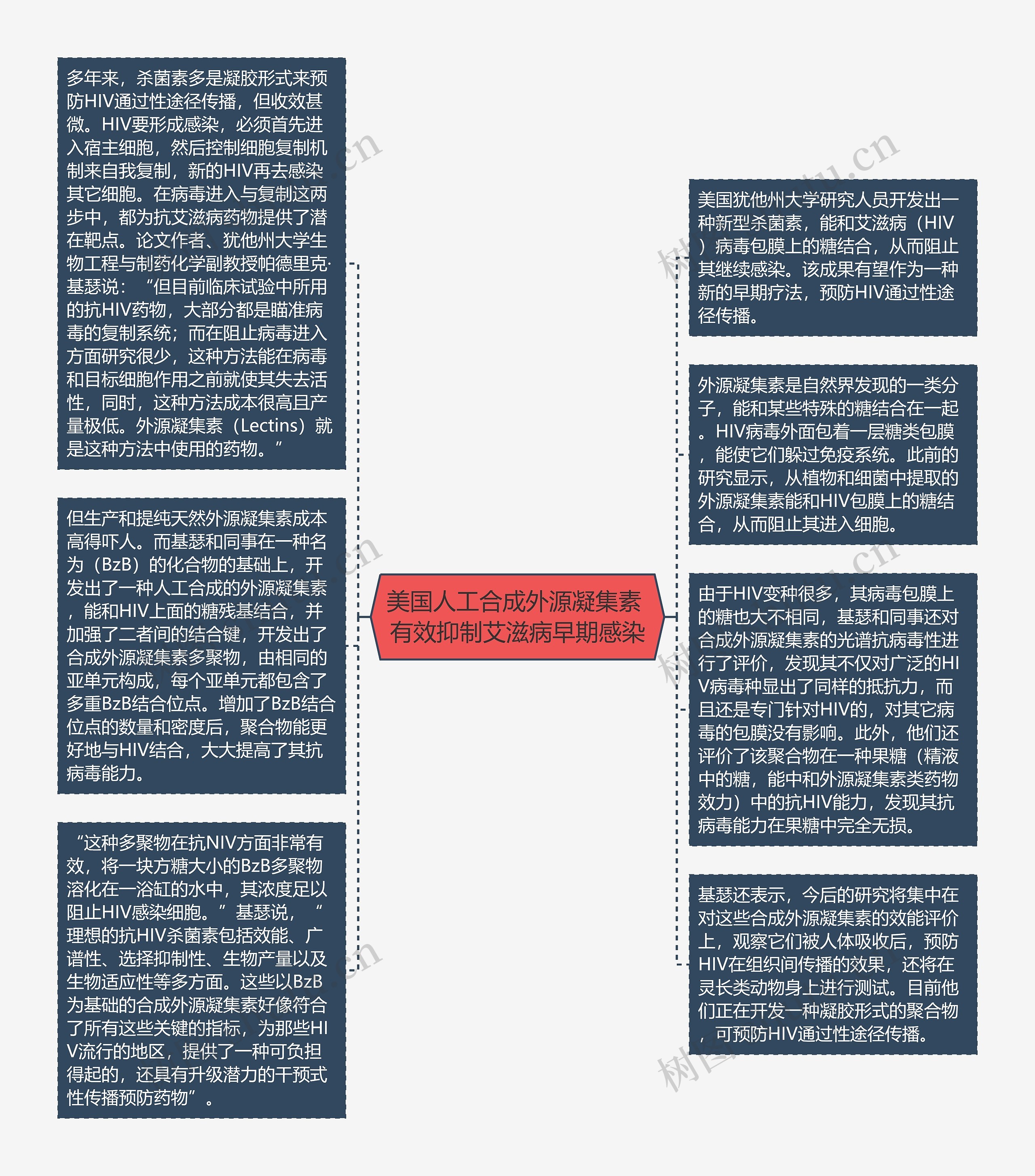 美国人工合成外源凝集素 有效抑制艾滋病早期感染