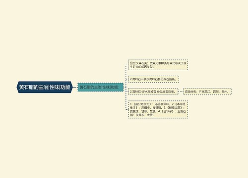 黄石脂的主治|性味|功能