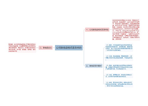 公司联络函格式是怎样的