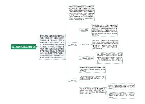 老人骨质疏松症怎样护理