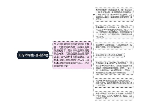 血标本采集-基础护理