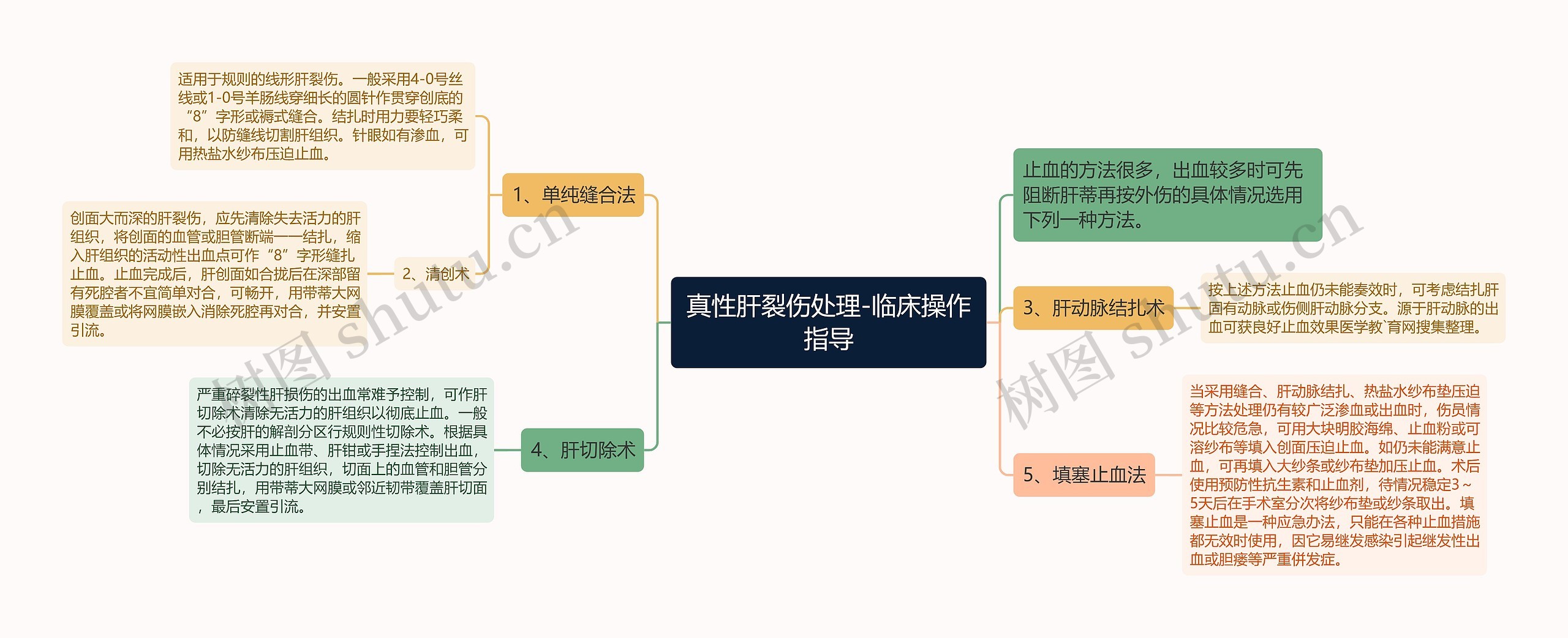 真性肝裂伤处理-临床操作指导