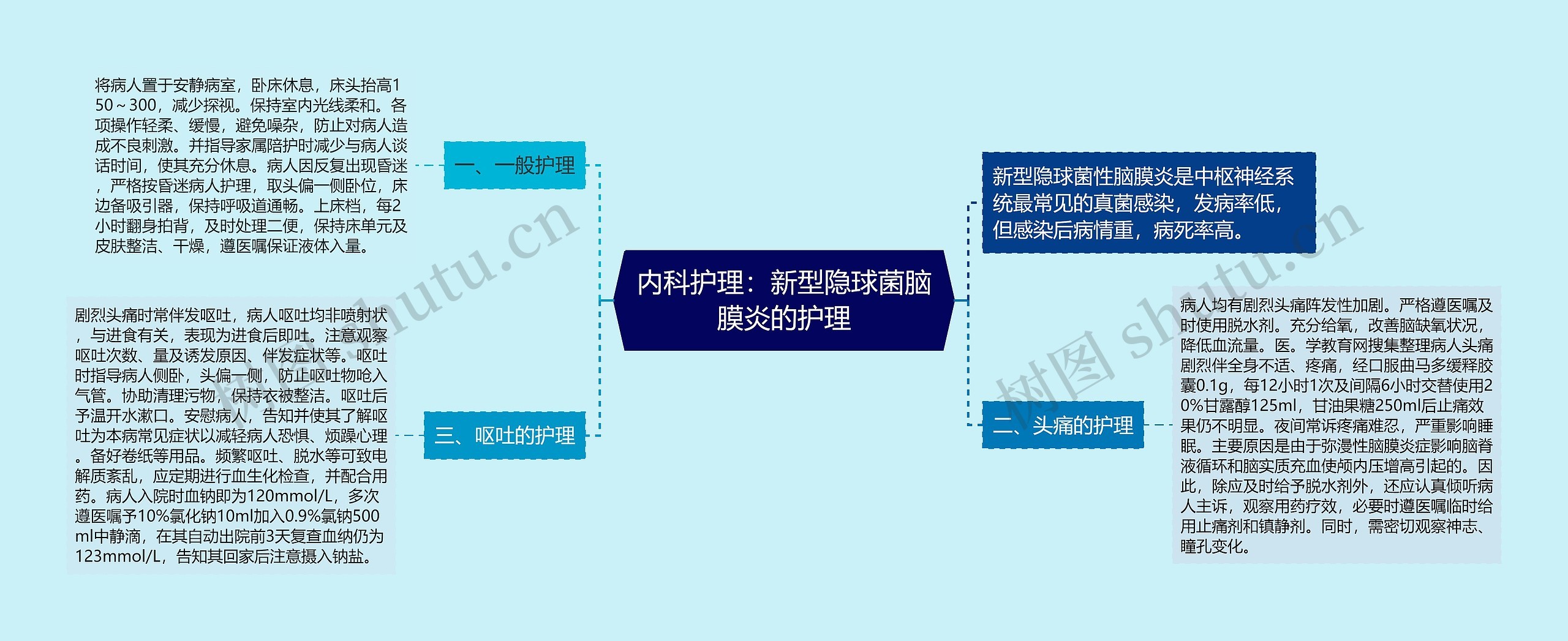 内科护理：新型隐球菌脑膜炎的护理