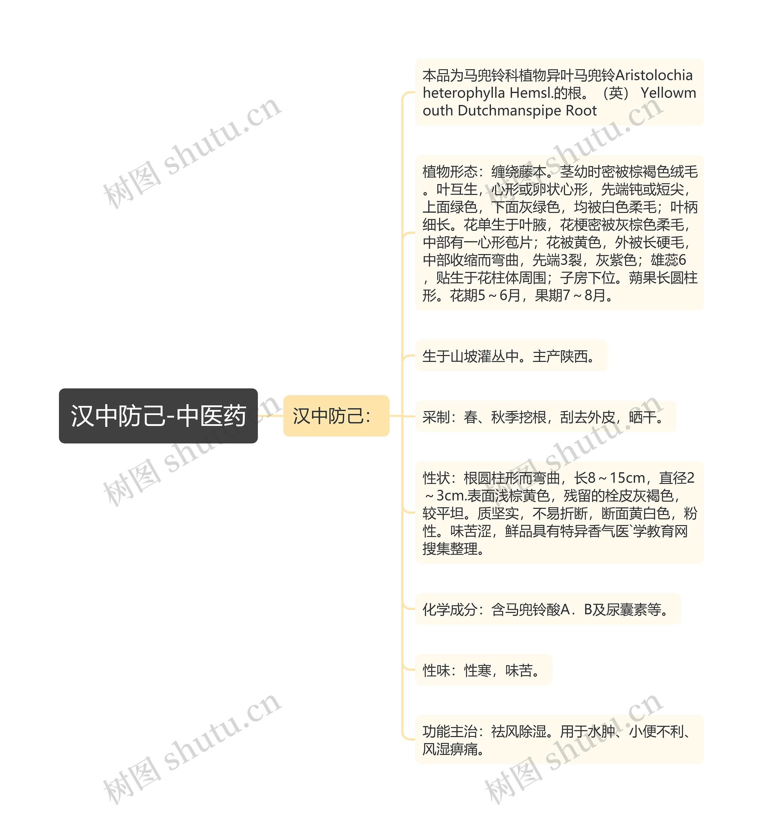 汉中防己-中医药 汉中防己-中医药