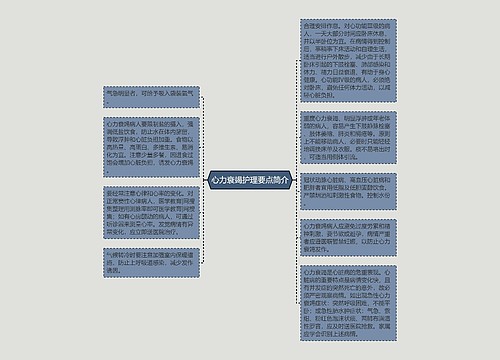 心力衰竭护理要点简介